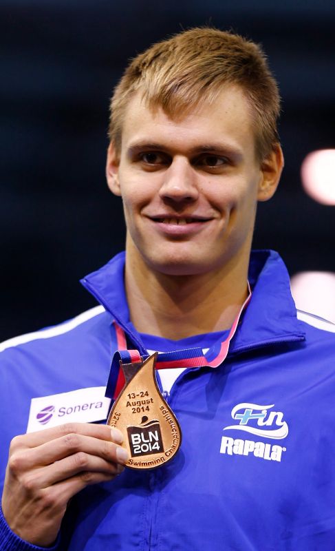 Ari-Pekka Liukkonen, Finlandia: El nadador ostenta el record de su...