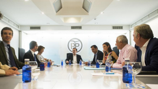 Mariano Rajoy, este mircoles durante la reunin del Comit de...