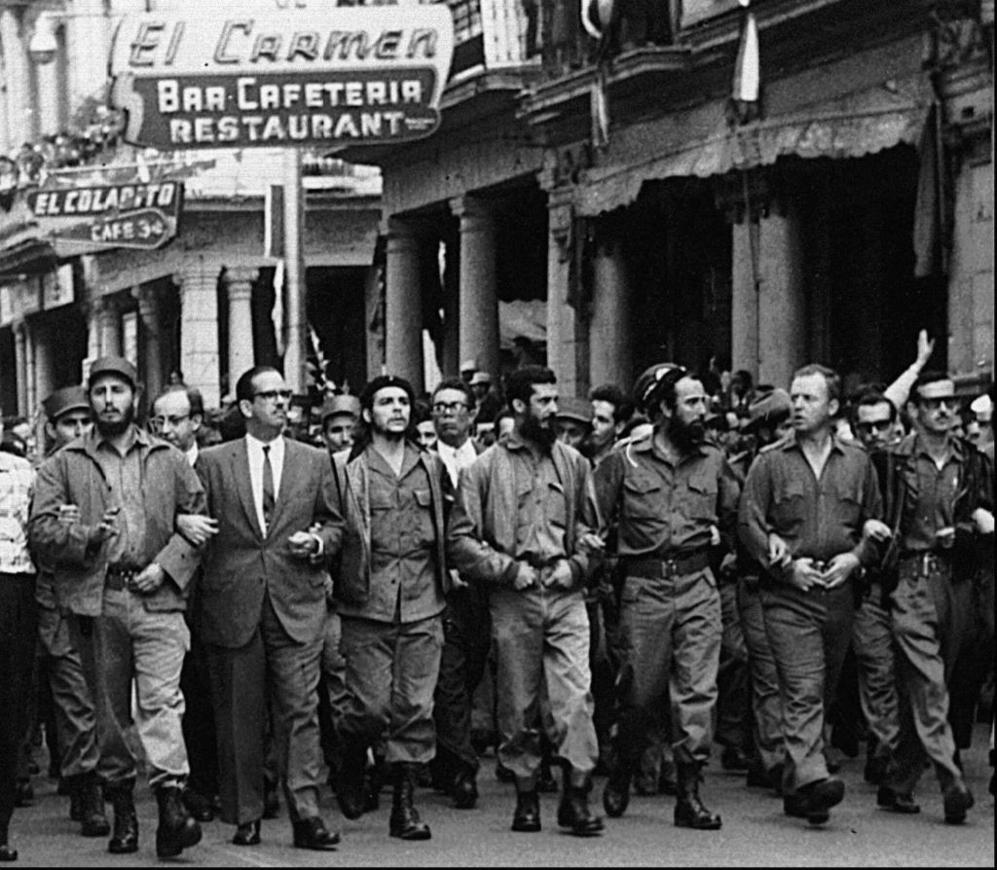 Fidel Castro, Osvaldo Dortico, Che Guevara, Augusto Martinez-Sanchez,...