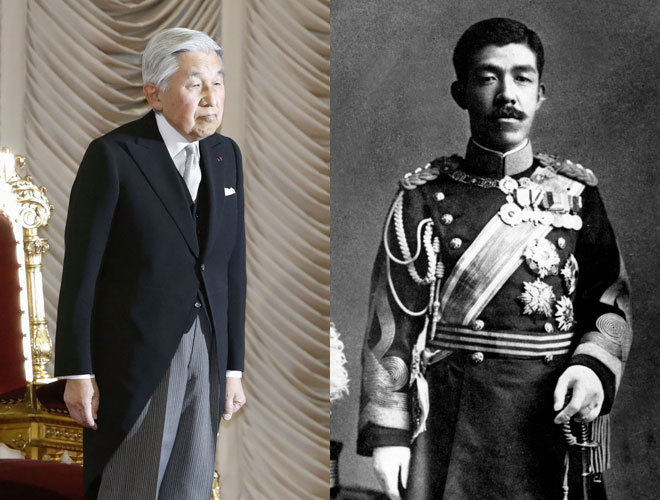 Resultado de imagen para Fotos el emperador Hirohito disuelve el Parlamento
