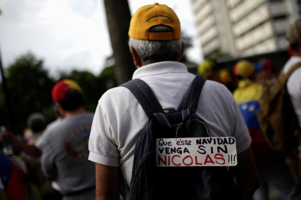 "Esta manifestacin va a marcar el nuevo rumbo de Venezuela. Hoy se...