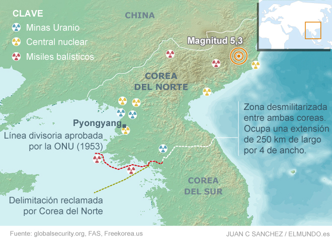 Corea Del Norte Realiza Su Quinto Ensayo Nuclear Desafiando Una Vez M s Corea Del Norte Realiza Su Quinto Ensayo Nuclear Desafiando Una Vez M s