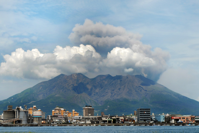 Resultado de imagen de volcán sakurajima