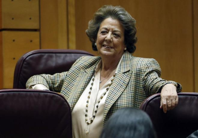 Rita Barber, en el Senado en la anterior legislatura.