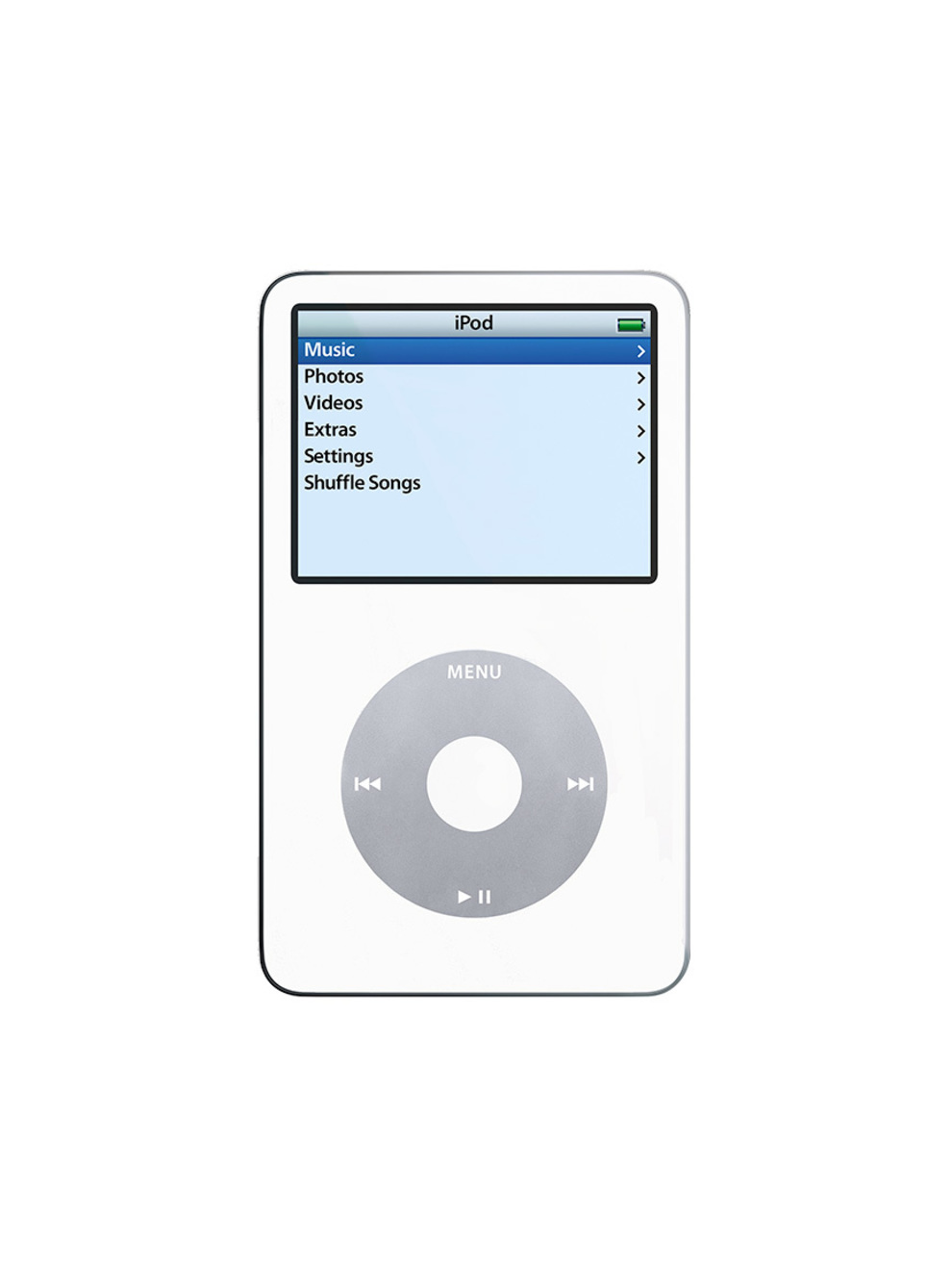 En 2004, Apple refin el diseo del iPod con una pantalla a color...