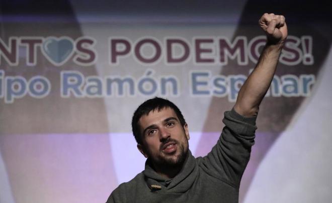 El portavoz de Podemos en el Senado y diputado regional en la Asamblea...