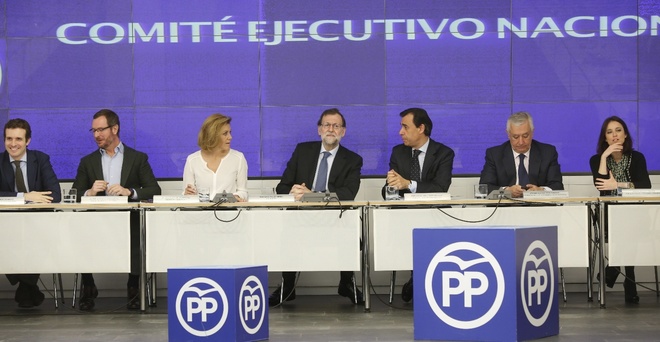 Reunin del Comit Ejecutivo del PP, con Mariano Rajoy y otros...