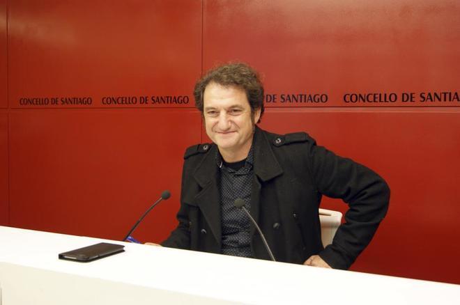 Jorge Duarte, en la rueda de prensa ofrecida el jueves en Santiago.