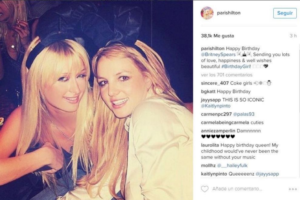 Feliz cumpleaos, Britney! Te mando mucho amor, felicidad y buenos...