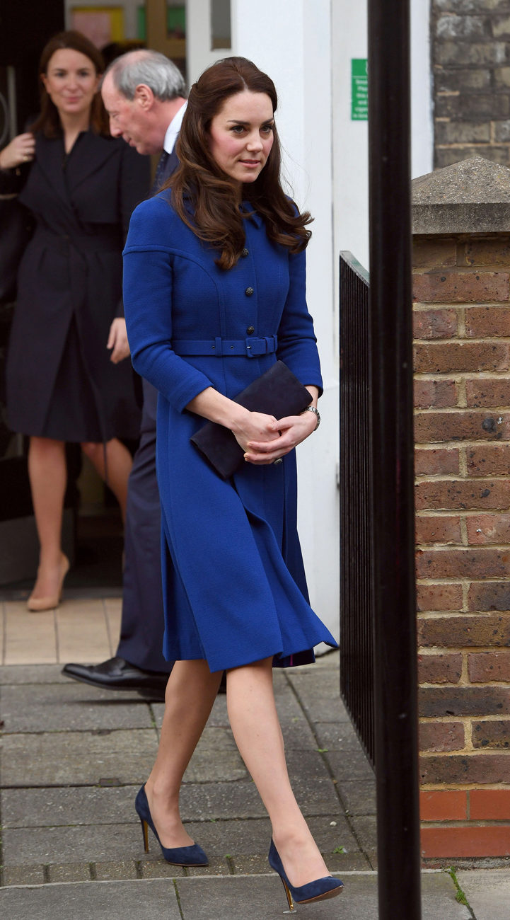 El look escogido por la duquesa de Cambridge para su primera...