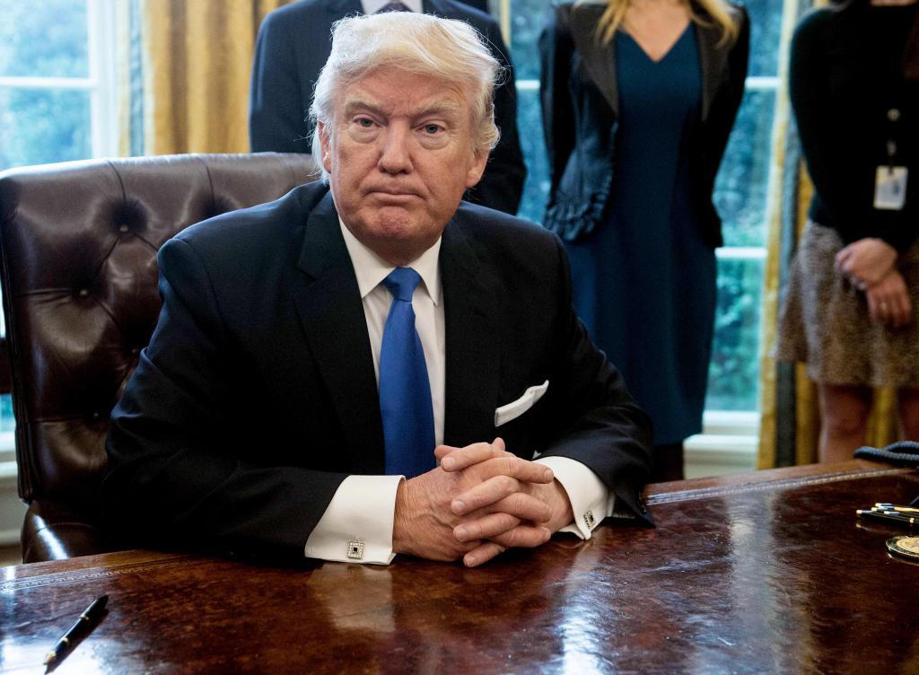Donald Trump, en el Despacho Oval de la Casa Blanca.