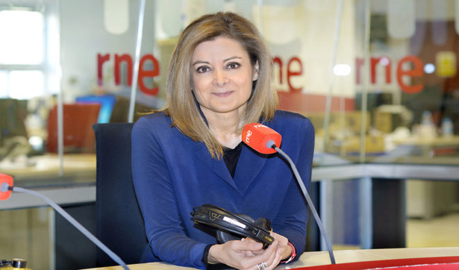 La periodista de RNE Pepa Fernández.