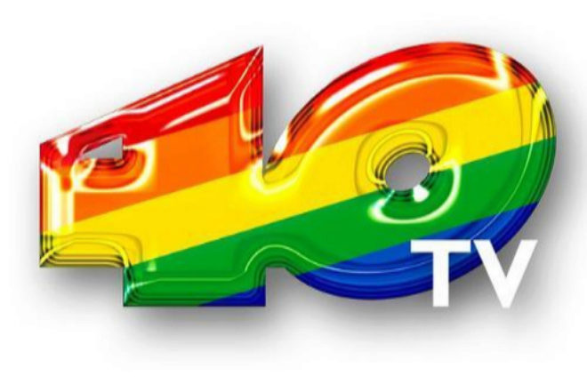 Logotipo de Los 40TV.