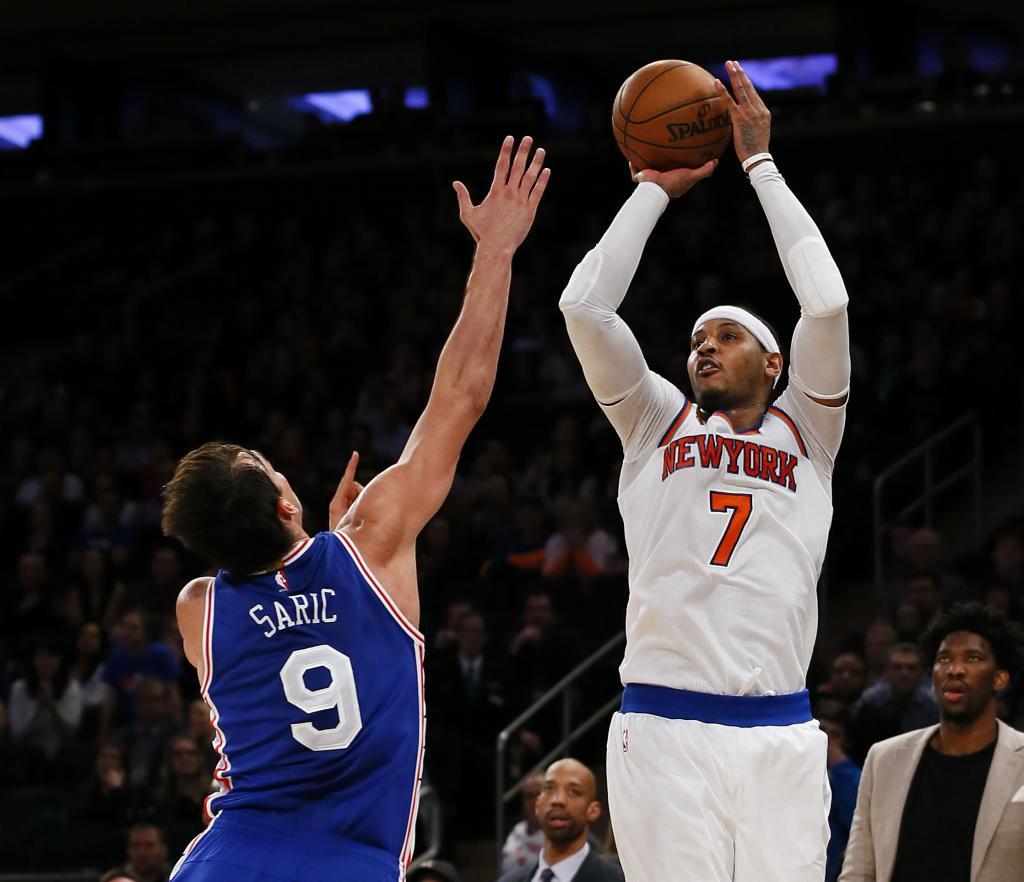 Carmelo Anthony dio la victoria a los Knicks con un lanzamiento en el...