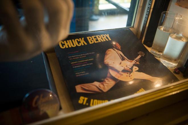 Uno de los discos de Chuck Berry.