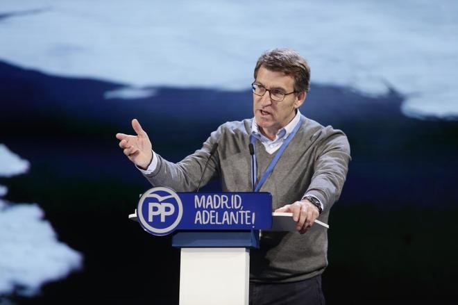 Alberto Nuez Feijo en el congreso autonmico del PP de Madrid...