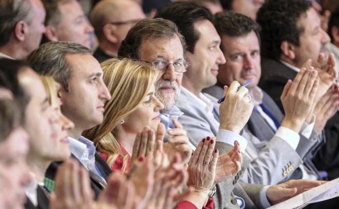 Mariano Rajoy, en la clausura del congreso del PP de la Comunidad...
