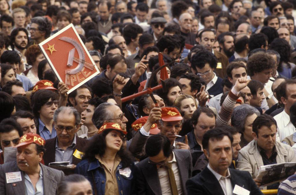 Celebracin del 60 aniversario de Partido Comunista de Espaa en Las...