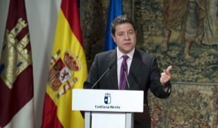 El presidente de Castilla-La Mancha, Emiliano Garca-Page, en un...