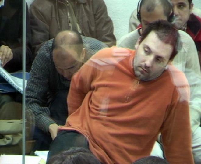 Emilio Suárez Trashorras, durante el juicio del 11-M en la Audiencia...