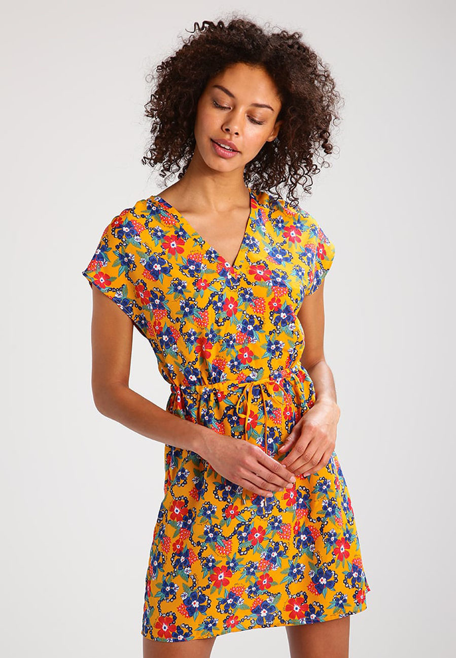 Vestido Túnica En Bordado Inglés - Azul Claro - MUJER | H&M ES