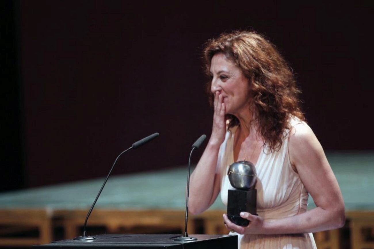 La actriz Nuria Menca recibe el Premio Max a la Mejor Actriz...