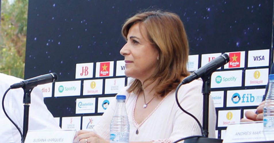 Susana Marqus, alcaldesa de Benicssim.