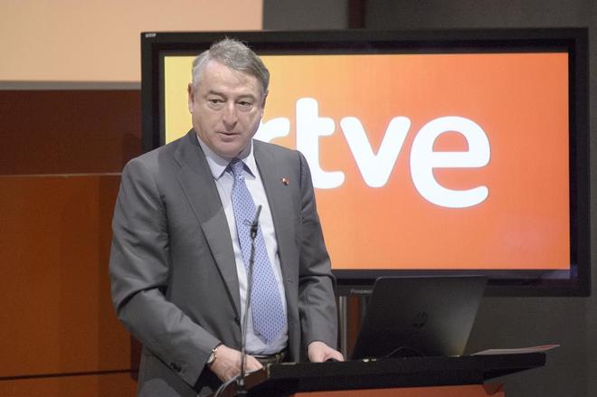 El presidente de RTVE, Jos Antonio Snchez.