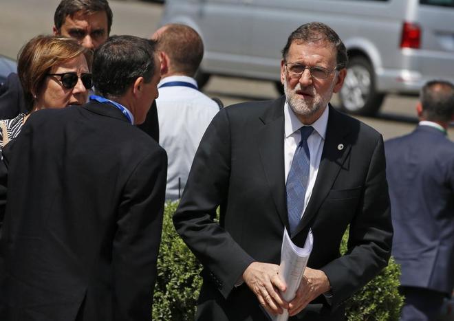 Mariano Rajoy, esta maana en Bruselas.
