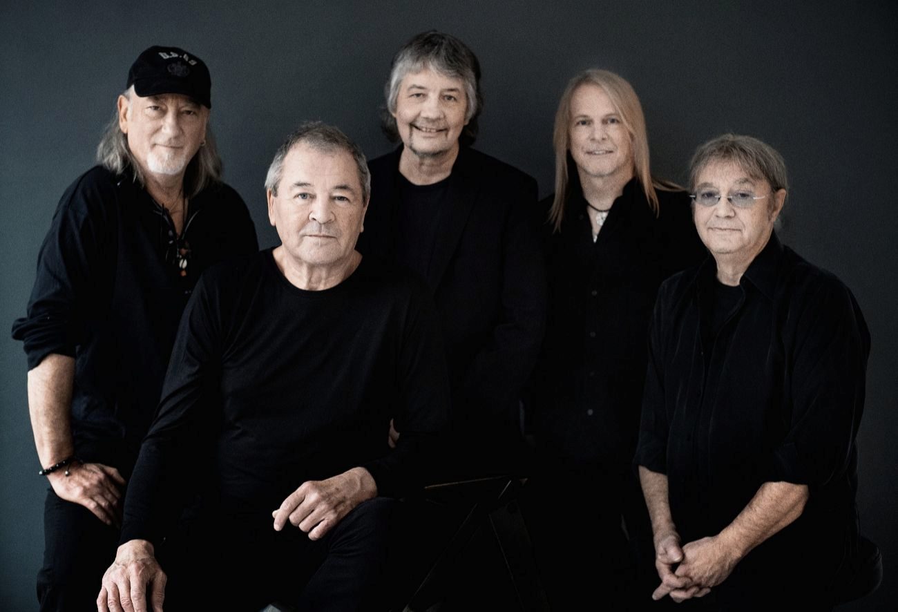 Los integrantes de la mtica banda de rock Deep Purple.