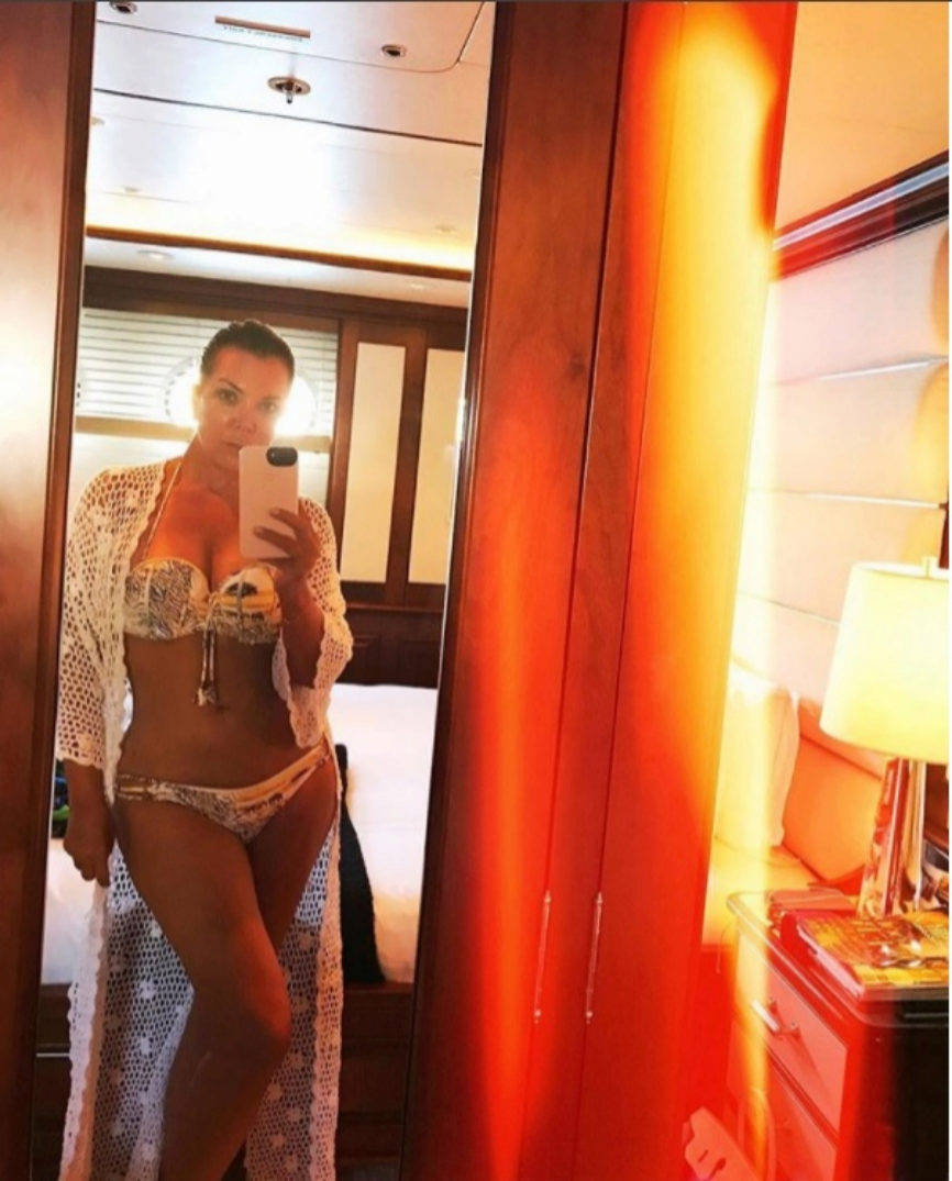 Khloe Kardashian (33) subi una foto a su cuenta de Instagram en la...