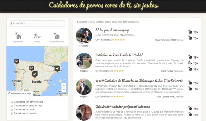 Festival Inyección Propiedad Un Airbnb para perros como alternativa a las residencias | Madrid Home | EL  MUNDO