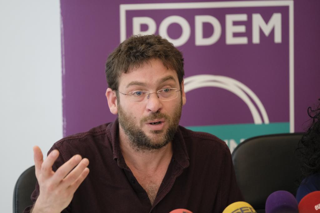 El secretario general de Podem, Albano dante, en una imagen reciente.