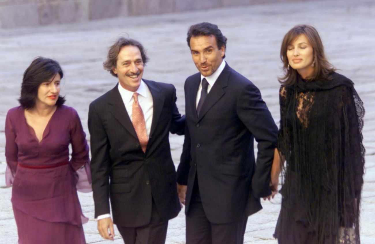 Roberto Torretta, Carmen Echevarra, Marco Severini y Nieves lvarez