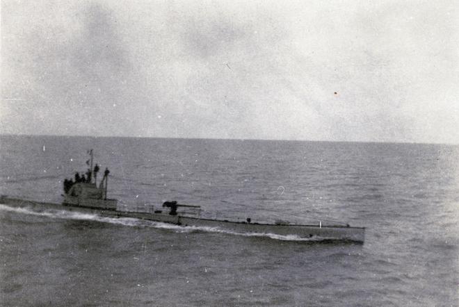 Imagen de archivo de una embarcacin del tipo U durante la Primera Guerra Mundial