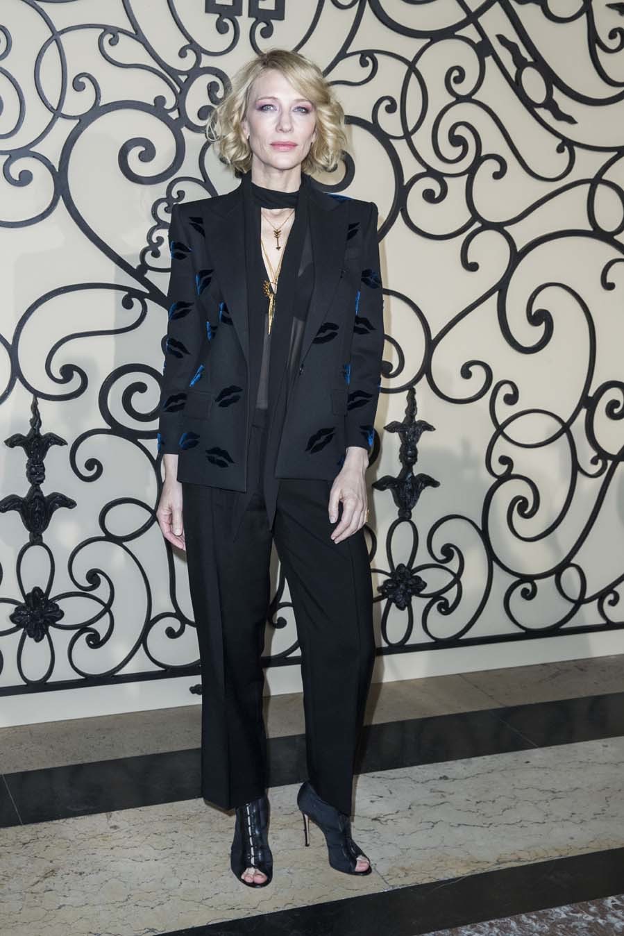 Cate Blanchett en el desfile de Givenchy