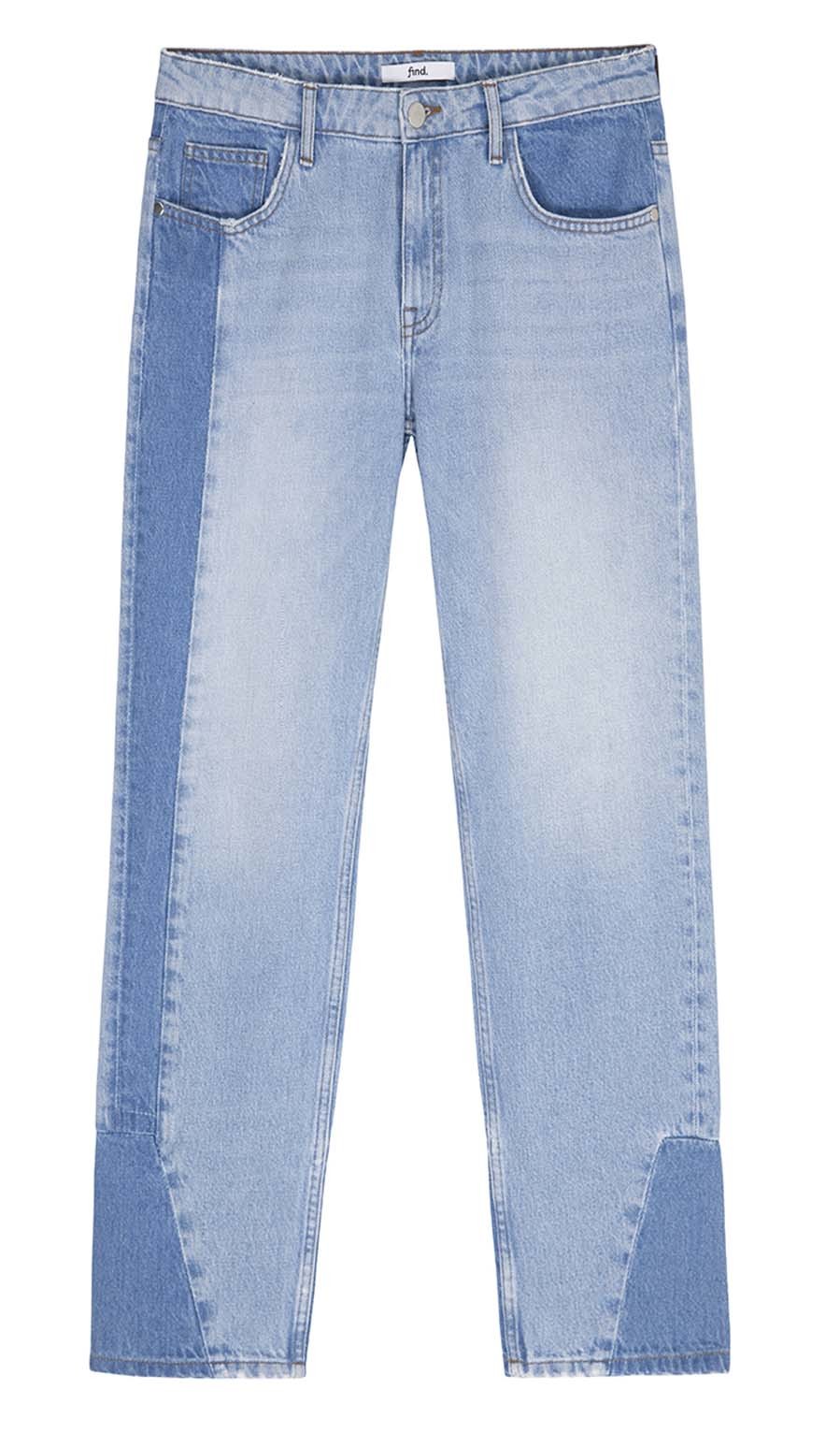Los jeans de dos colores son una de las tendencias estrellas de la...
