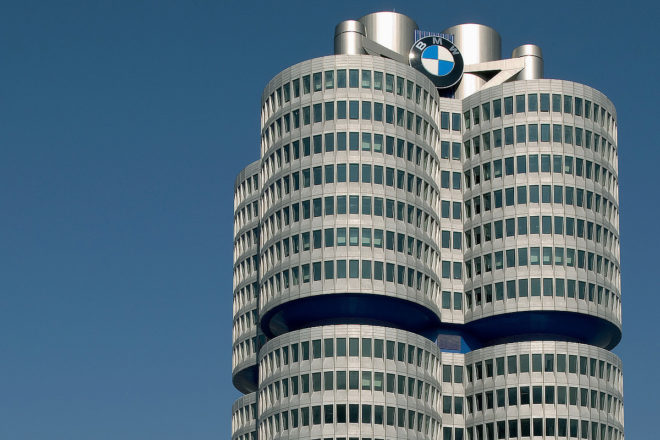 Sede del cuartel general de BMW en Mnich.