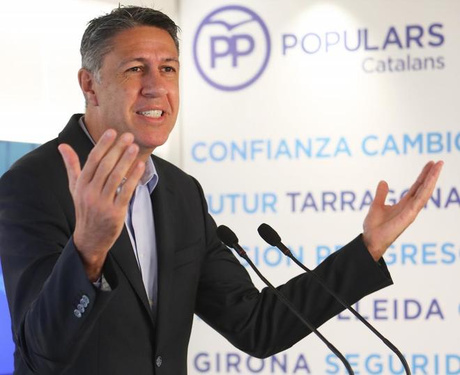 El candidato del PP a las elecciones catalanas, Xavier Garca Albiol