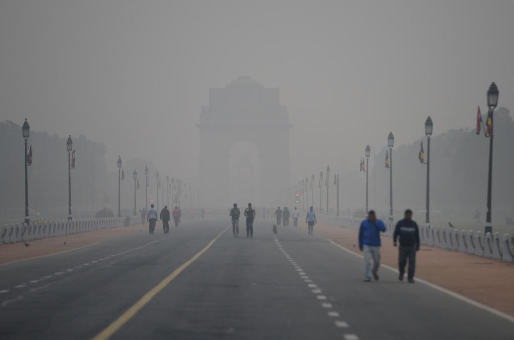La contaminacin se dispar hoy en Delhi hasta siete veces por...