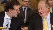 Mariano Rajoy y el Rey Juan Carlos, en un acto del patronato de la...