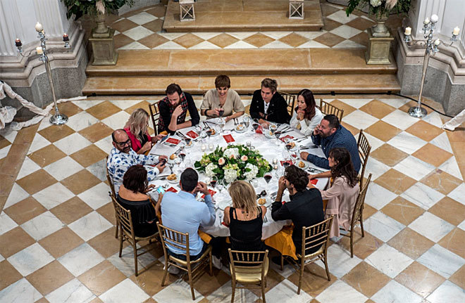 Los concursantes de &apos;MasterChef Celebrity 2&apos;, cenando en el Palacio...