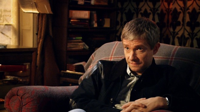 El actor Martin Freeman, en la serie &apos;Sherlock&apos;.