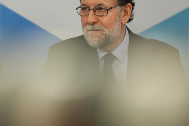 El presidente del Gobierno, Mariano Rajoy, el lunes, en el Comit...