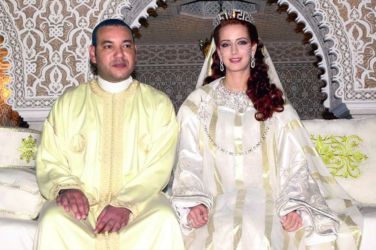 Mohamed VI se cas con Lalla Salma el 21 de marzo de 2002 en el...