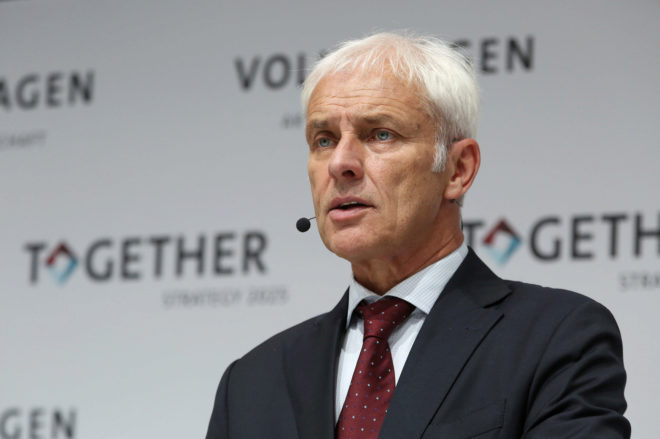 Matthias Mller, consejero delegado de Volkswagen.