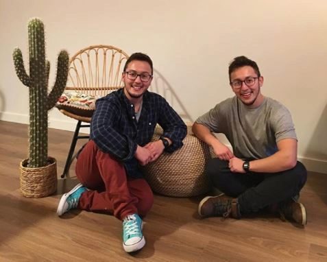 Mateo y Lucas Ocn, de 29 aos, los primeros gemelos transexuales de...