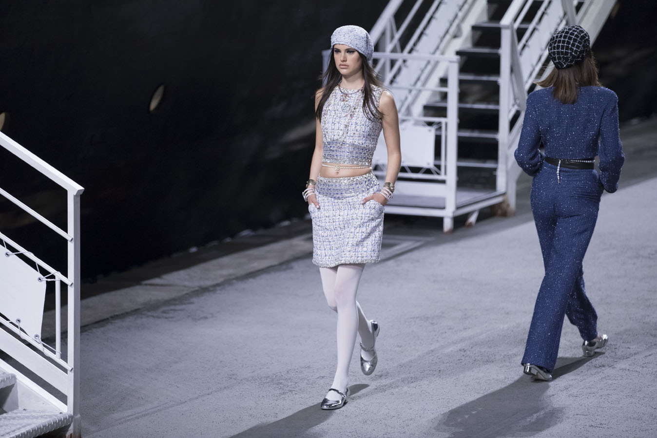Un gran barco en el Grand Palais de París o cómo el desfile de Chanel ...