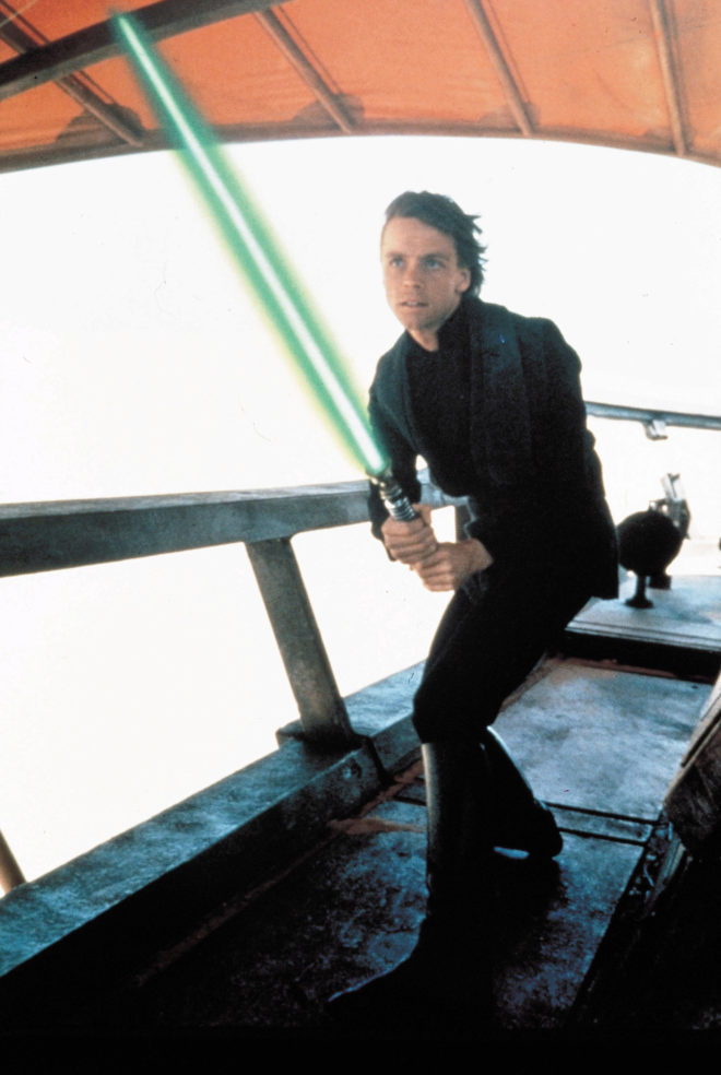 Mark Hamill protagoniza a Luke Skywalker en el fotograma del &apos;Episodio...