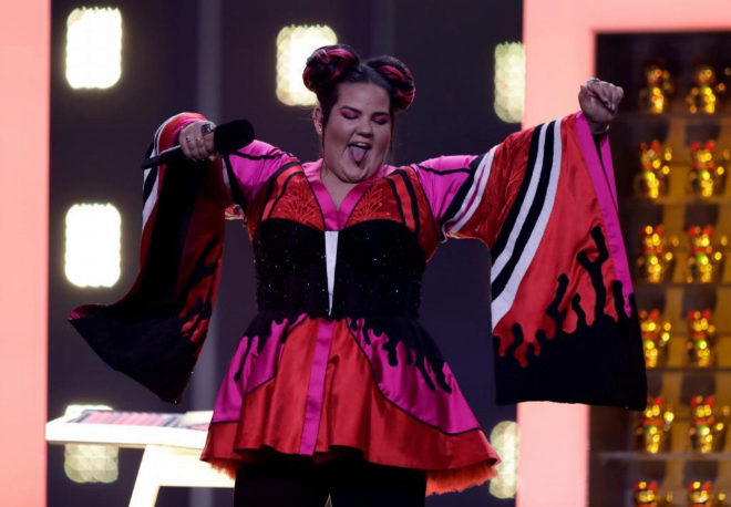 Netta, representante de Israel, interpreta Toy en Eurovisin 2018